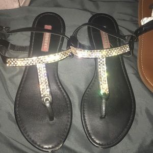 Black sandals